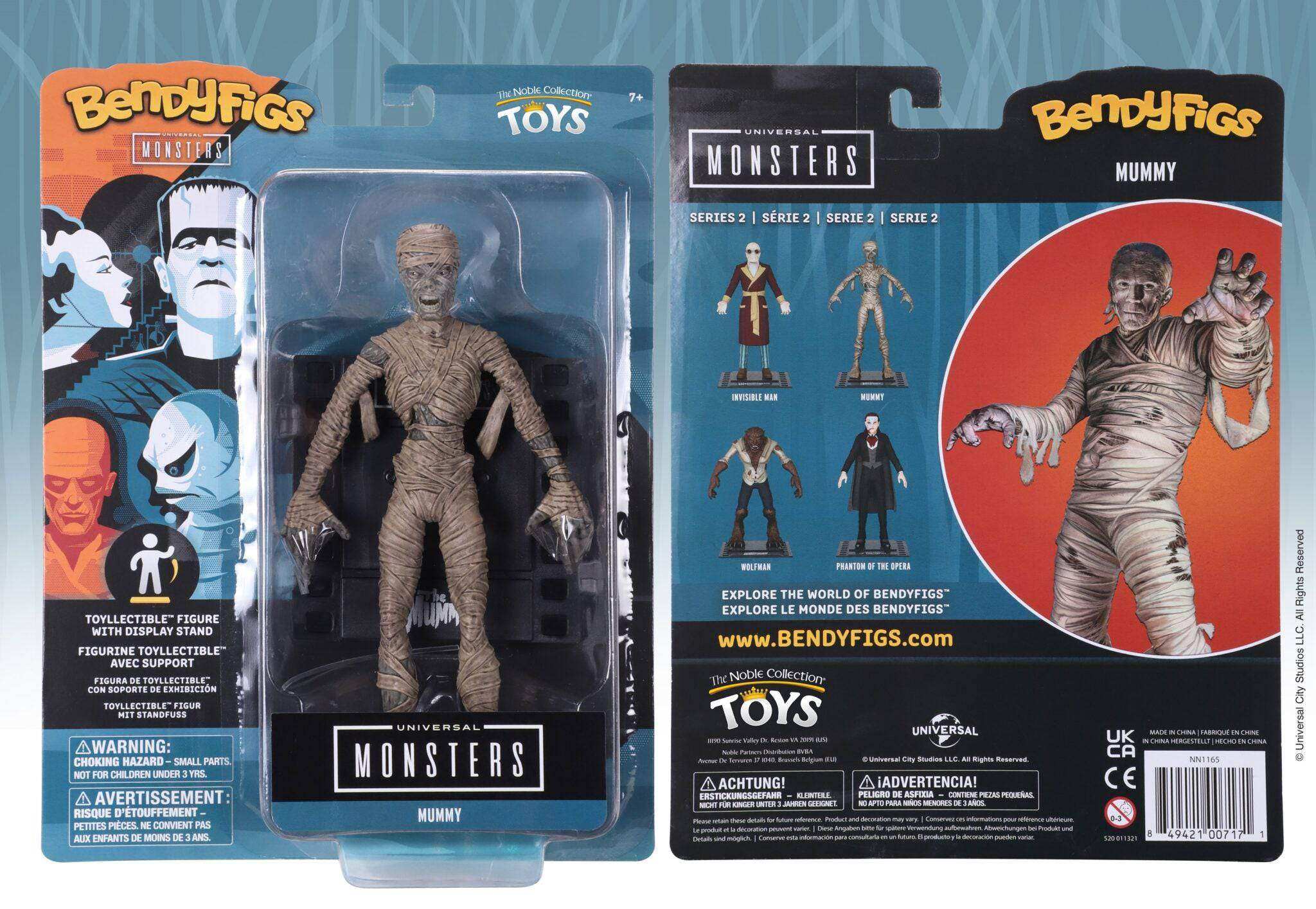 Universal Bendyfigs Bendable Figure Mummy - Olleke Wizarding Shop Amsterdam Brugge London
