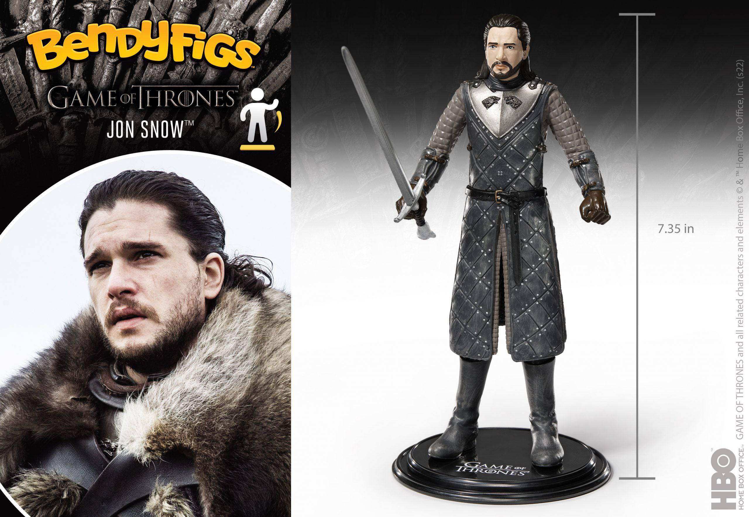 Game of Thrones Bendable Figure Jon Snow - Olleke Wizarding Shop Amsterdam Brugge London