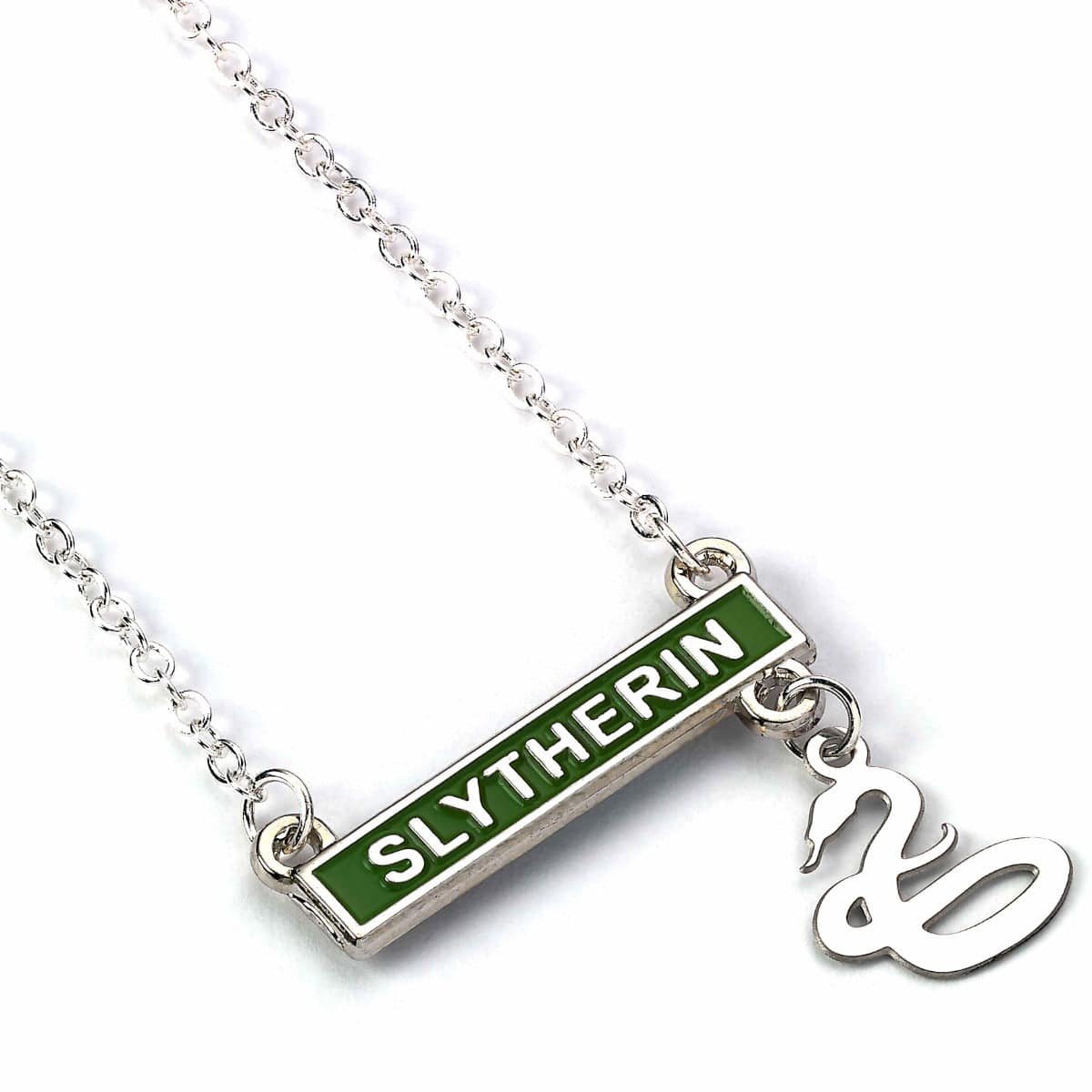 Harry Potter Slytherin Bar Necklace - Olleke Wizarding Shop Amsterdam Brugge London