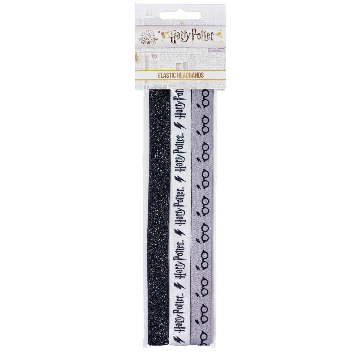 Harry Potter Logo Elastic Headband Set - Olleke Wizarding Shop Amsterdam