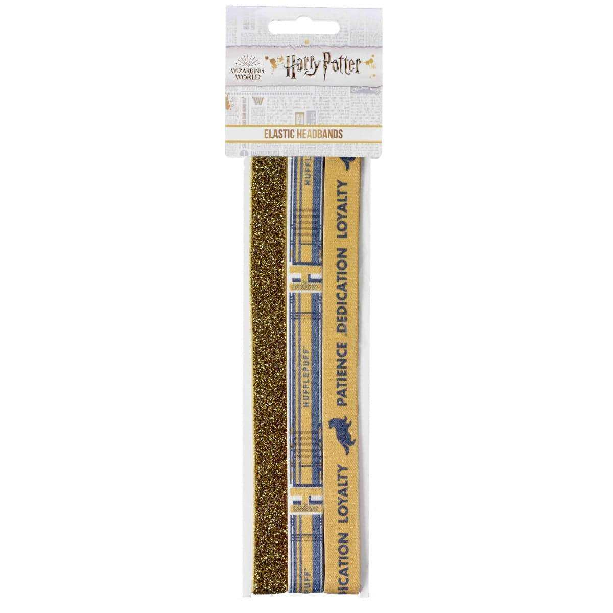 Harry Potter Hufflepuff Elastic Headband Set - Olleke Wizarding Shop Amsterdam