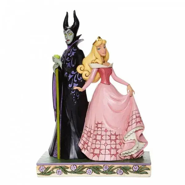 Aurora and Maleficent Figurine Sorcery and Serenity - Olleke Wizarding Shop Amsterdam