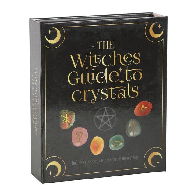 The Witches Guide to Crystals Gift Set - Olleke Wizarding Shop Amsterdam