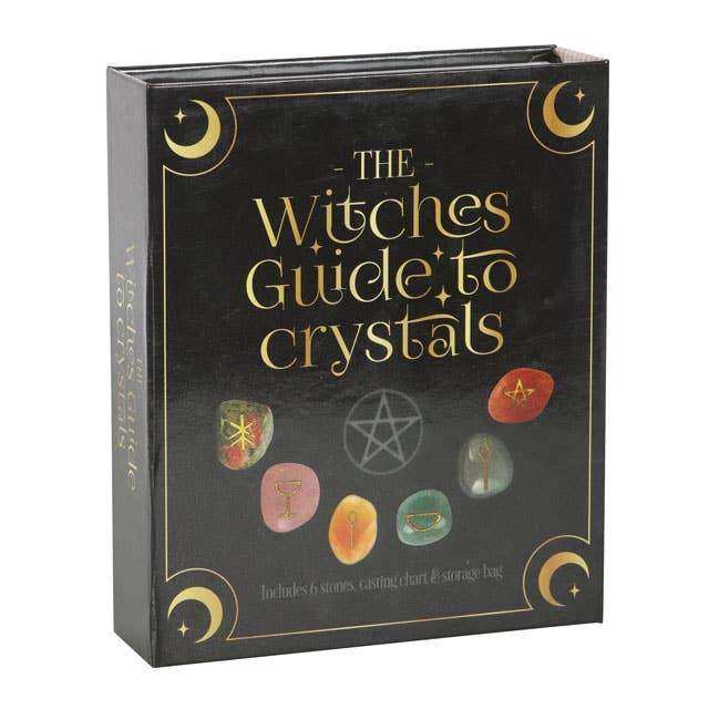 The Witches Guide to Crystals Gift Set - Olleke Wizarding Shop Amsterdam