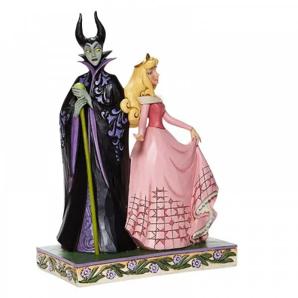 Aurora and Maleficent Figurine Sorcery and Serenity - Olleke Wizarding Shop Amsterdam