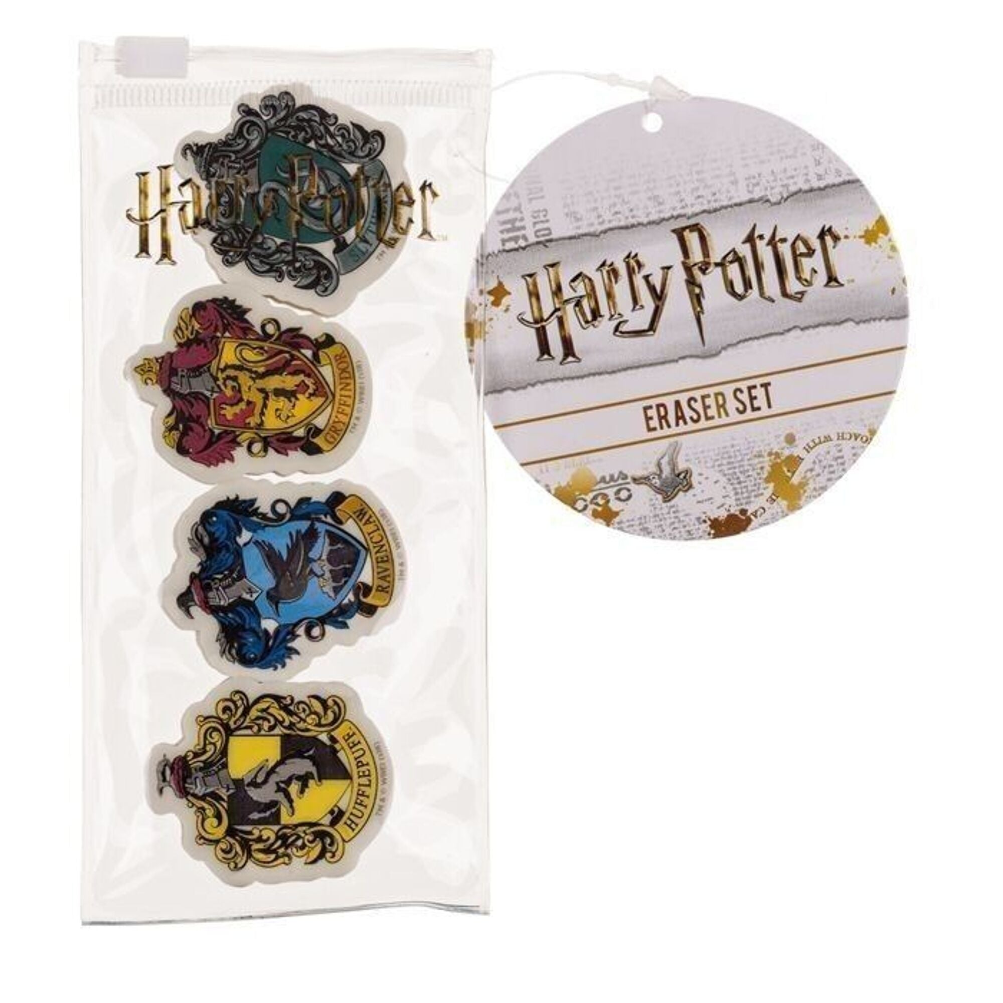 Harry Potter Set of 4 Erasers - Olleke Wizarding Shop Amsterdam