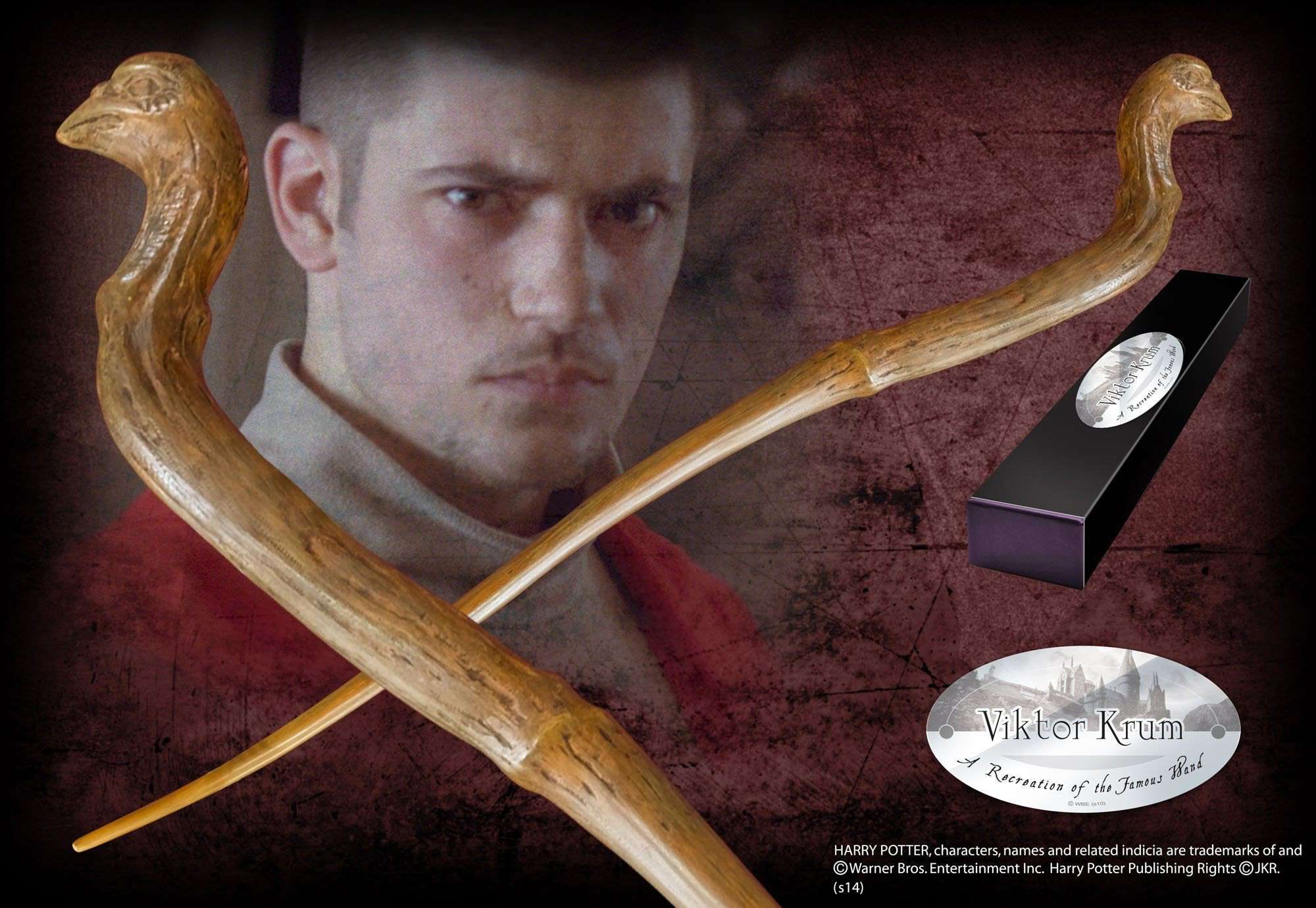 Viktor Krum Character Wand - Olleke Wizarding Shop Amsterdam Brugge London