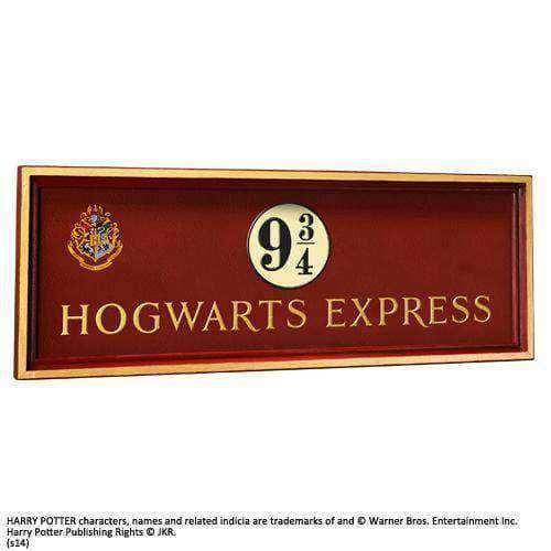 Platform 9 3/4 Sign - Olleke Wizarding Shop Amsterdam Brugge London