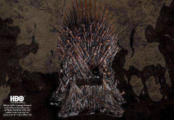 The Iron Throne in Bronze - Olleke Wizarding Shop Amsterdam Brugge London