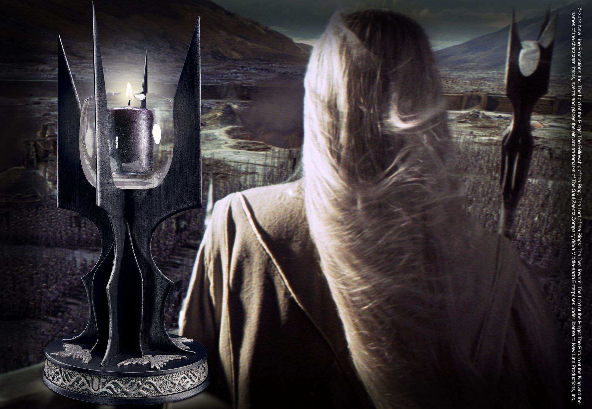 The Staff of Saruman Candle Holder - Olleke Wizarding Shop Amsterdam Brugge London
