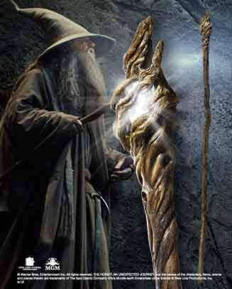 Gandalf Illuminating Staff - Olleke Wizarding Shop Amsterdam Brugge London
