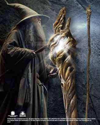 Gandalf Illuminating Staff - Olleke Wizarding Shop Amsterdam Brugge London
