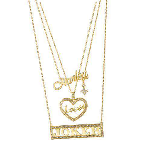 Harley Loves Joker Necklace Set - Olleke Wizarding Shop Amsterdam Brugge London