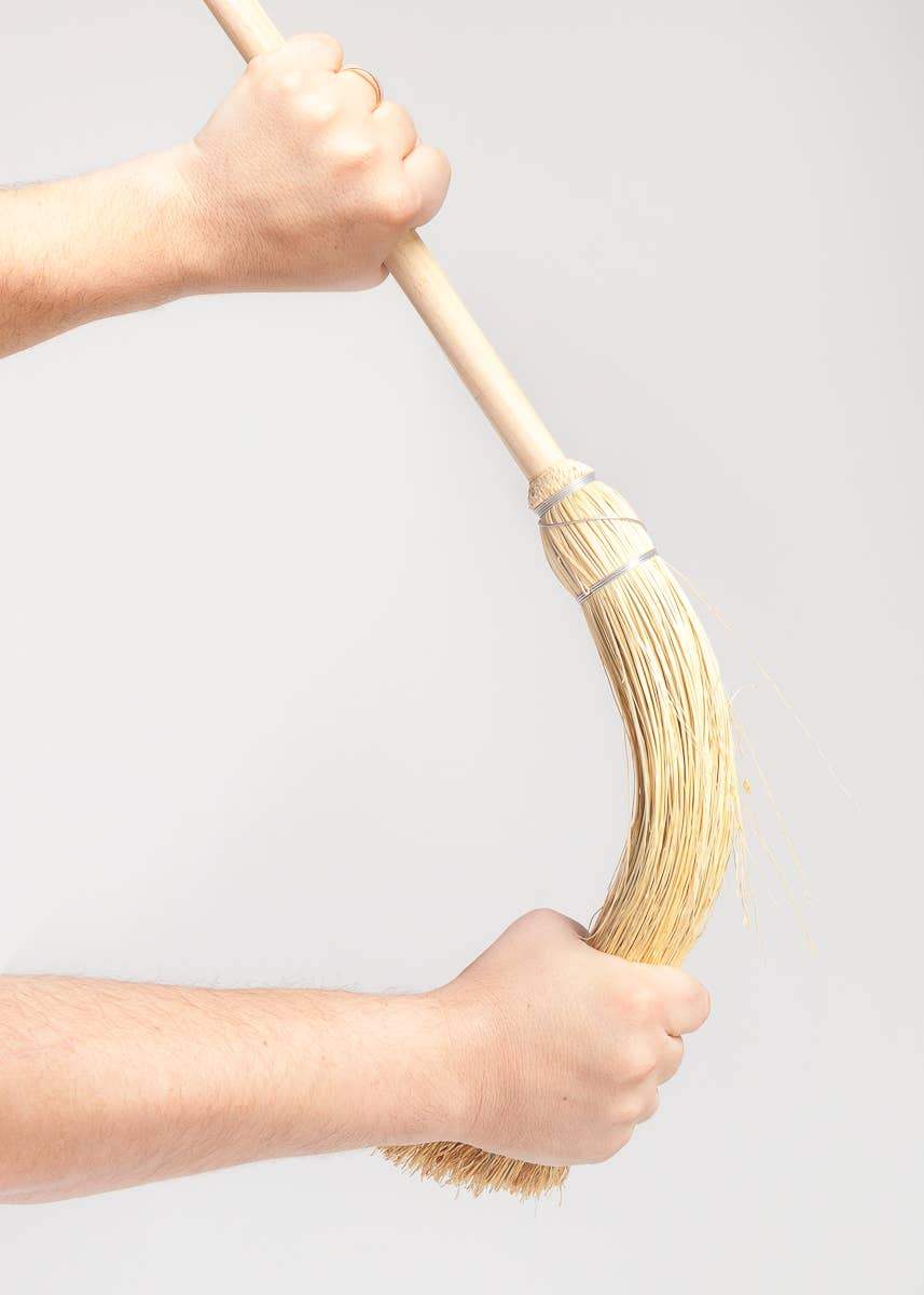 Decorative broomstick - Olleke Wizarding Shop Amsterdam