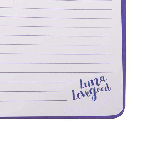 Harry Potter A5 Notebook - Luna Lovegood (Exceptionally Ordinary) - Olleke Wizarding Shop Amsterdam Brugge London