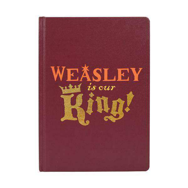 Harry Potter A5 Notebook - Ron Weasley (Weasley is our King!) - Olleke Wizarding Shop Amsterdam Brugge London