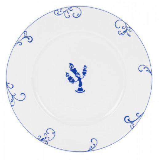Beauty and the Beast Dessert Plates - Olleke Wizarding Shop Amsterdam Brugge London