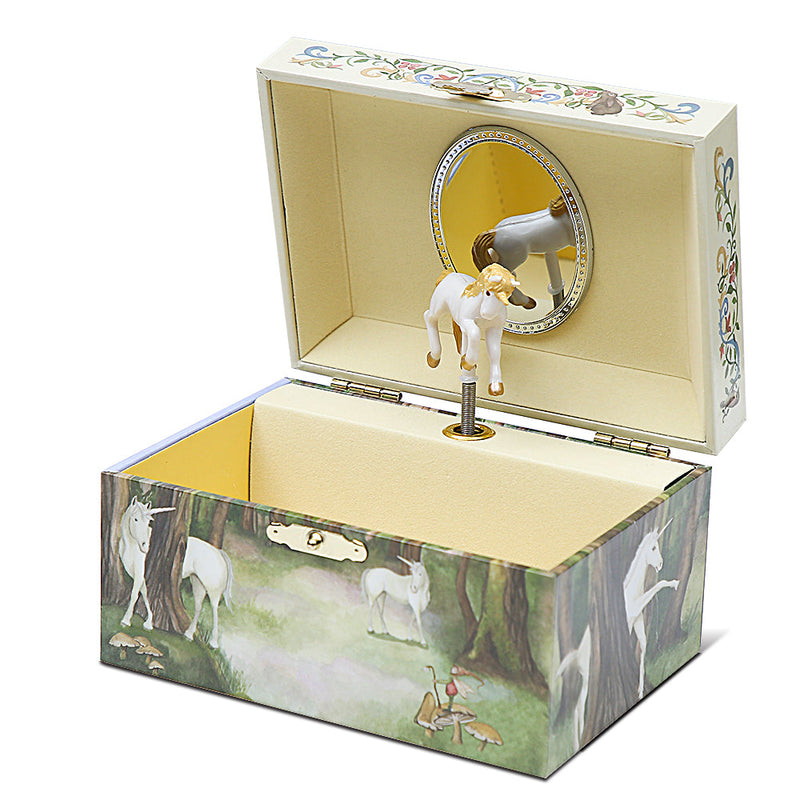 Unicorn Small Music Box
