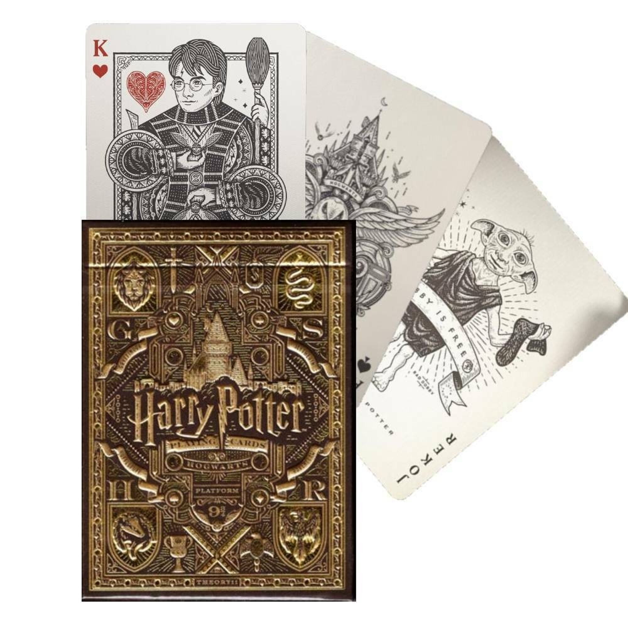 Harry Potter Hufflepuff Playing Cards - Olleke Wizarding Shop Amsterdam