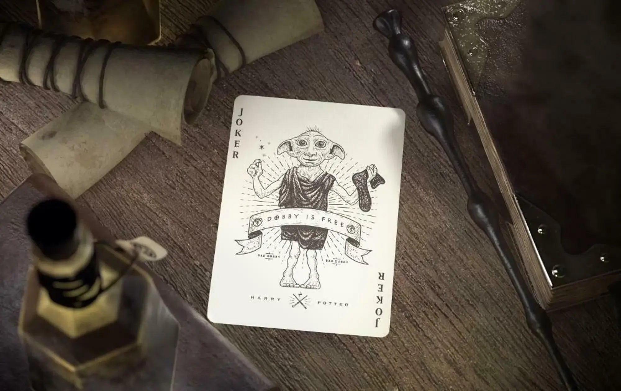Harry Potter Hufflepuff Playing Cards - Olleke Wizarding Shop Amsterdam