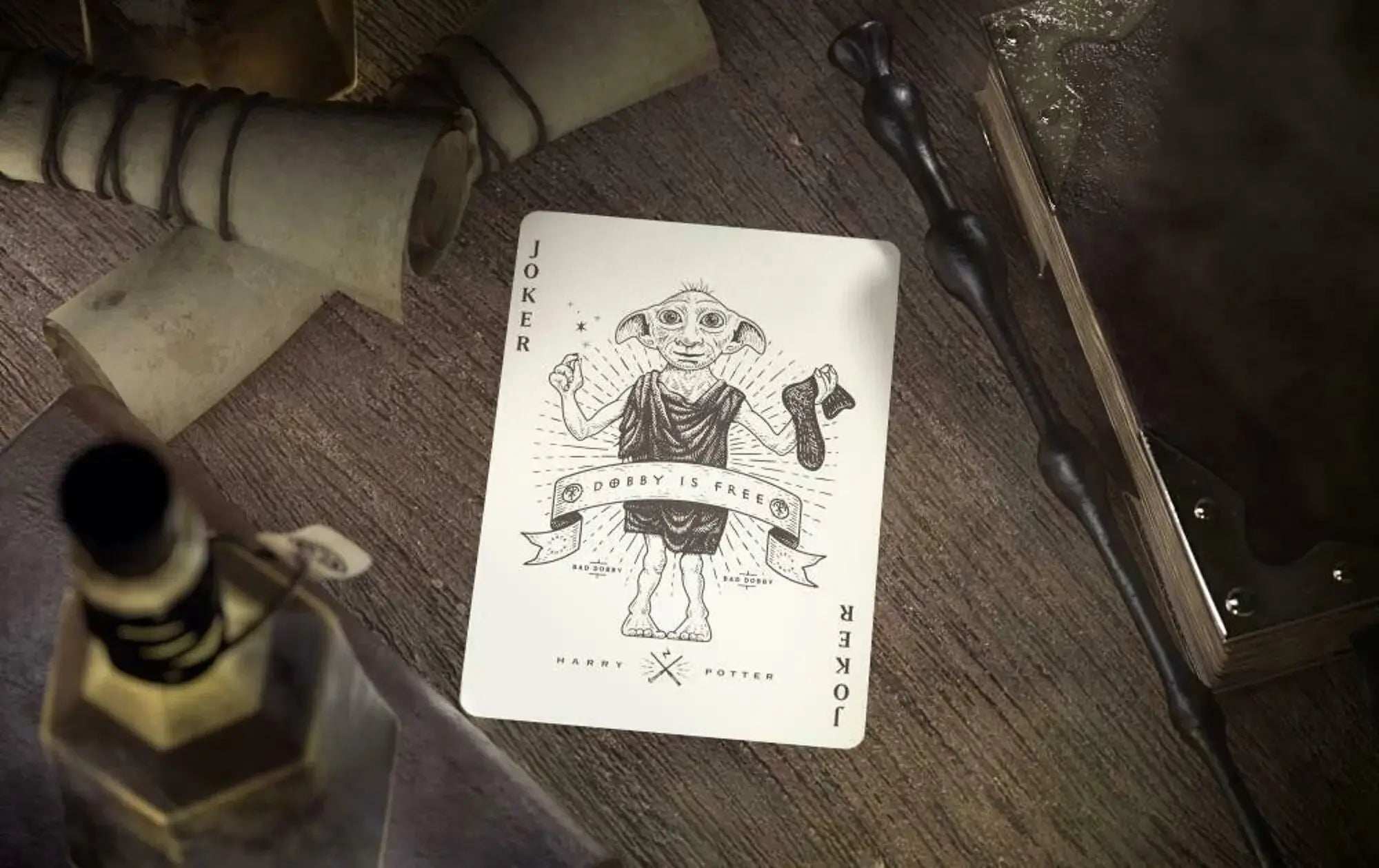 Harry Potter Hufflepuff Playing Cards - Olleke Wizarding Shop Amsterdam