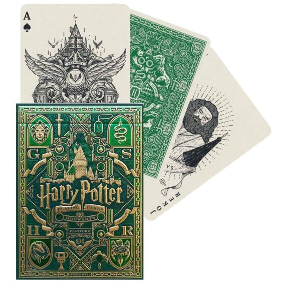 Harry Potter Slytherin Playing Cards - Olleke Wizarding Shop Amsterdam
