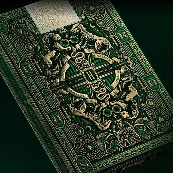 Harry Potter Slytherin Playing Cards - Olleke Wizarding Shop Amsterdam