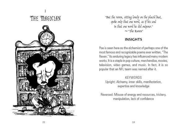 The Poe Tarot Cards - Olleke Wizarding Shop Amsterdam