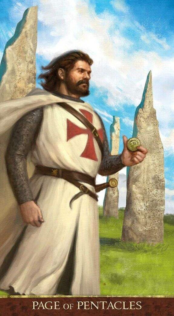 Knights Templar Tarot cards - Olleke Wizarding Shop Amsterdam