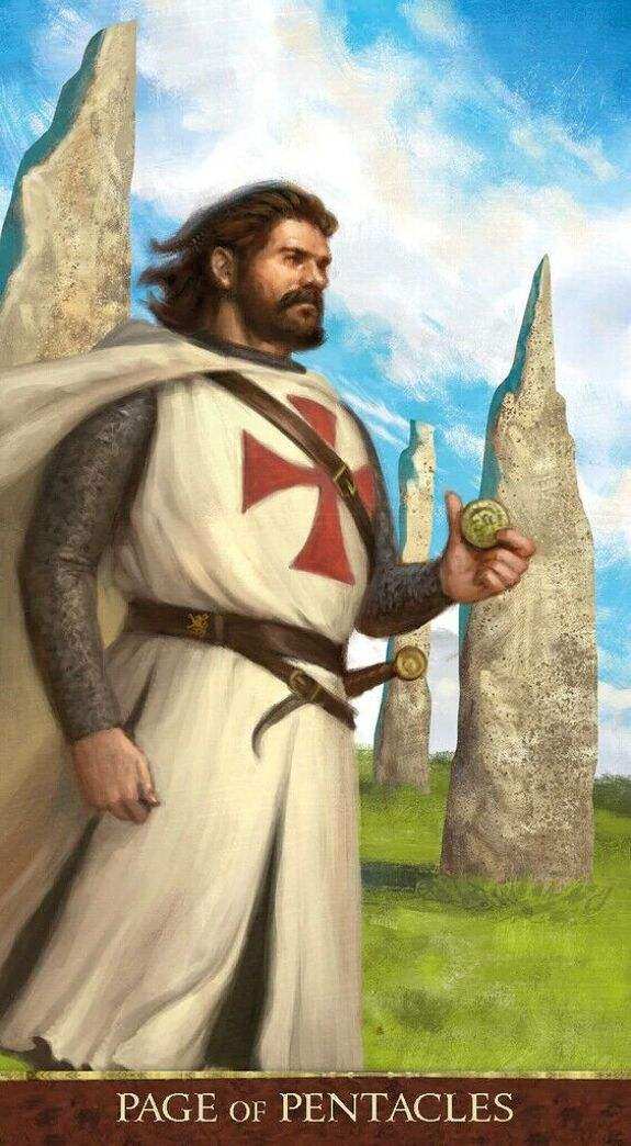 Knights Templar Tarot cards - Olleke Wizarding Shop Amsterdam