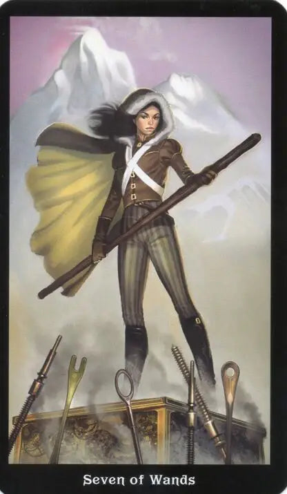 Steampunk mini Tarot cards - Olleke Wizarding Shop Amsterdam