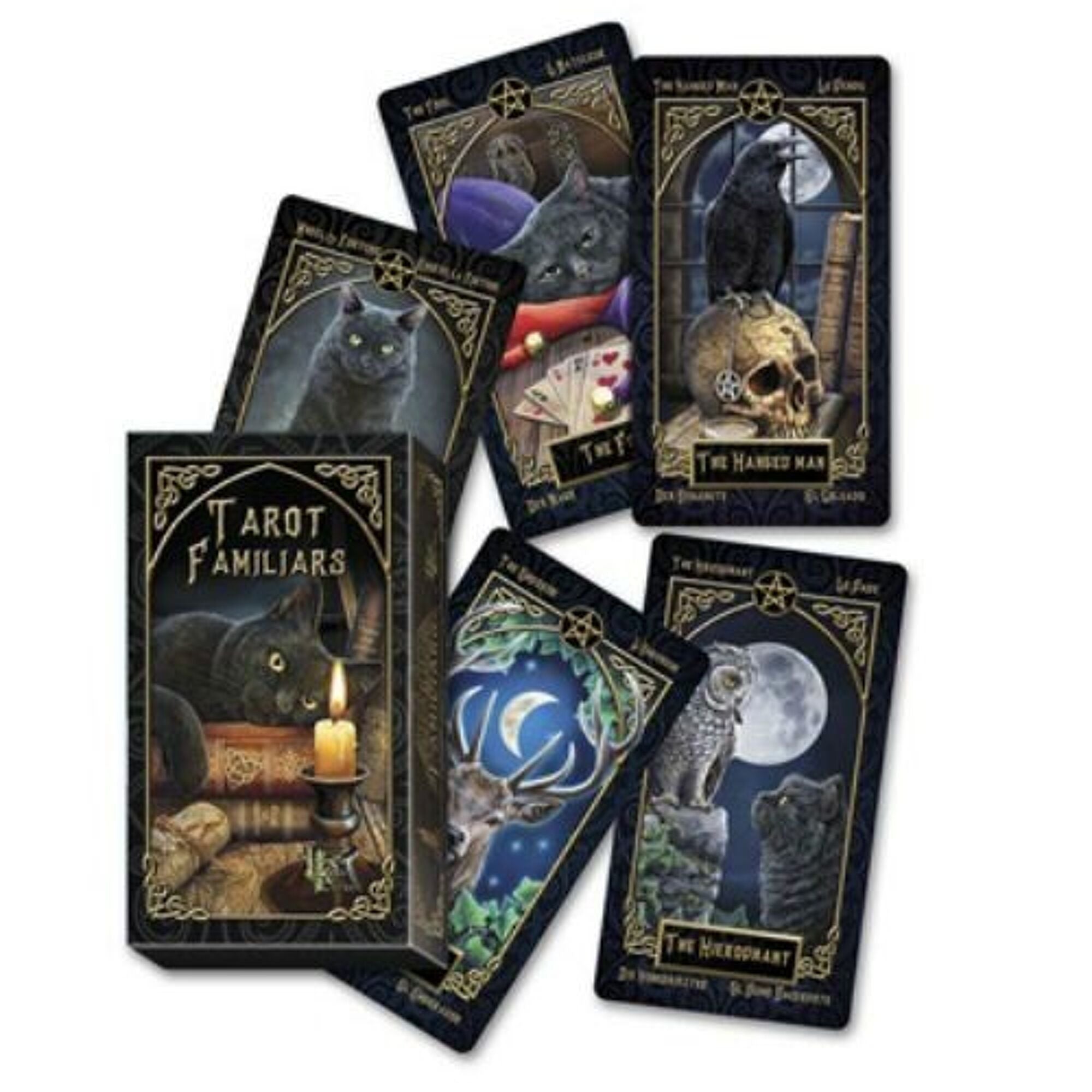 Lisa Parker Familiars tarot deck - Olleke Wizarding Shop Amsterdam