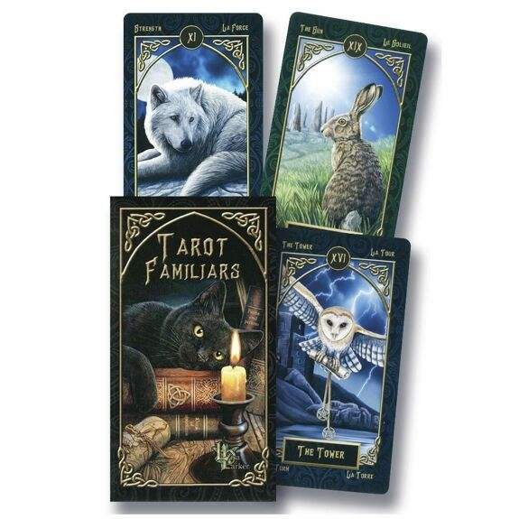 Lisa Parker Familiars tarot deck - Olleke Wizarding Shop Amsterdam