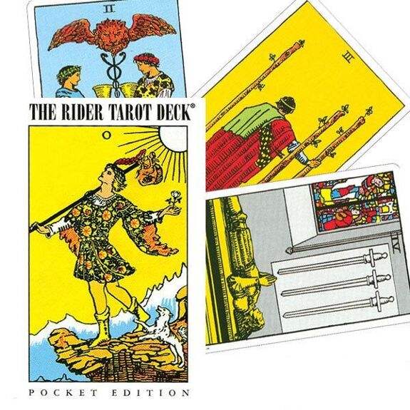 Pocket Rider Waite Tarot cards - Olleke Wizarding Shop Amsterdam