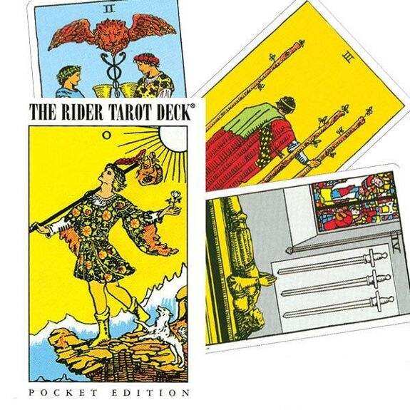 Pocket Rider Waite Tarot cards - Olleke Wizarding Shop Amsterdam