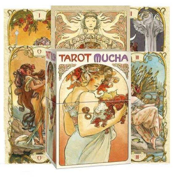 Mucha Tarot cards - Olleke Wizarding Shop Amsterdam