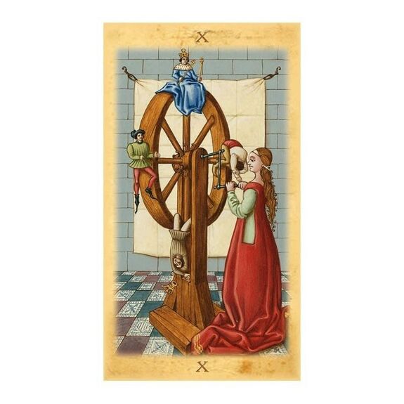 Medieval Tarot: 78 Full Colour Tarot Cards and Instructions - Olleke Wizarding Shop Amsterdam
