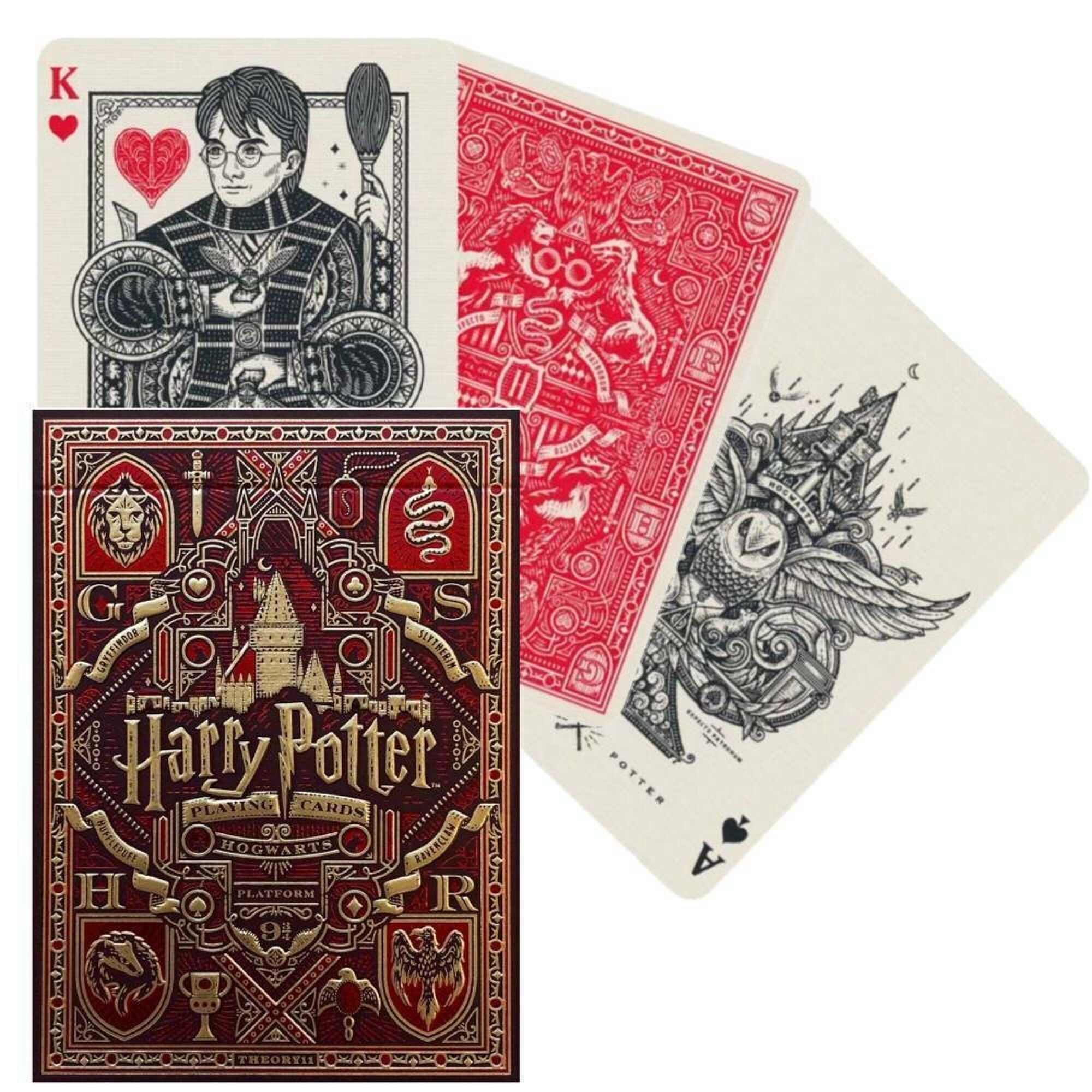 Harry Potter Gryffindor Playing Cards - Olleke Wizarding Shop Amsterdam