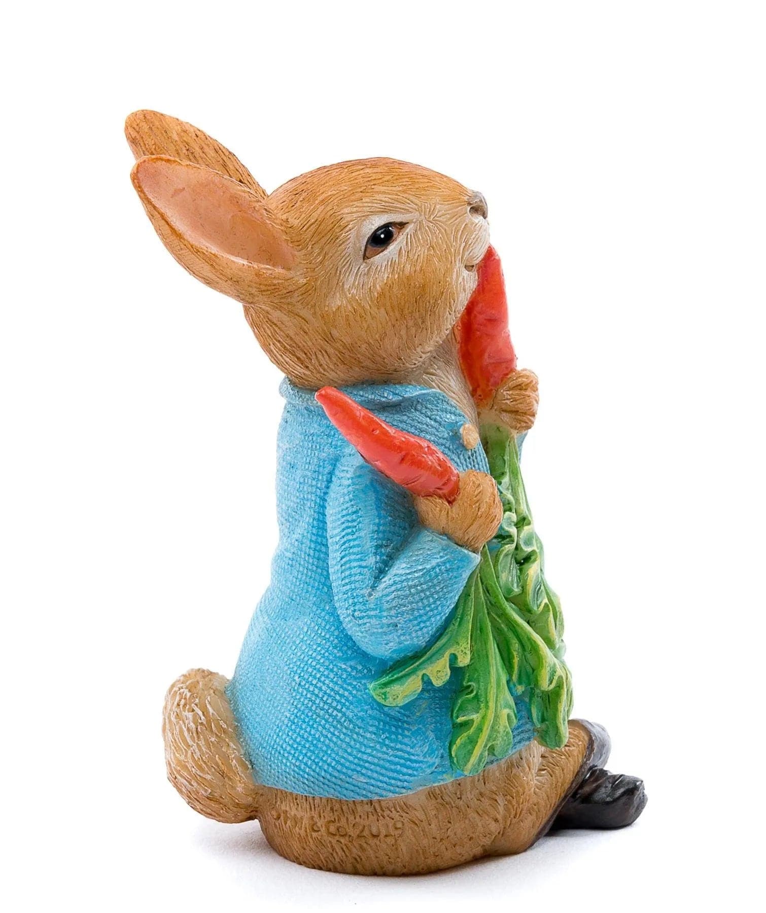 Beatrix Potter Peter Rabbit Eating Radishes Cane Or Stake Topper - Olleke Wizarding Shop Amsterdam Brugge London