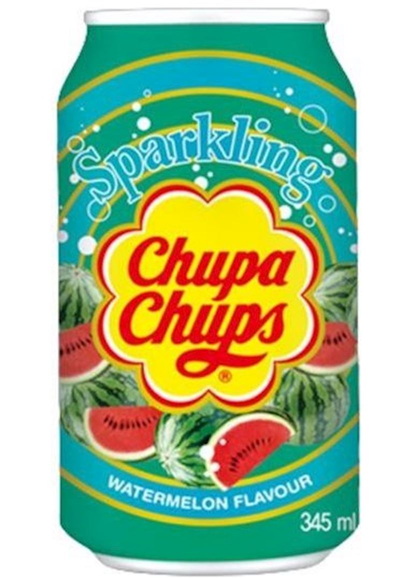 Chupa Chups Watermelon Flavour Can - Olleke Wizarding Shop Amsterdam