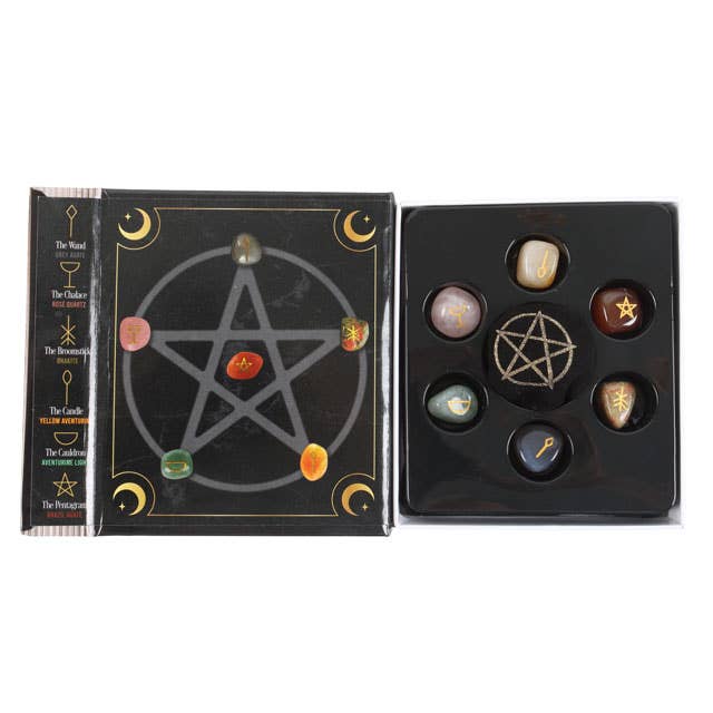 The Witches Guide to Crystals Gift Set - Olleke Wizarding Shop Amsterdam
