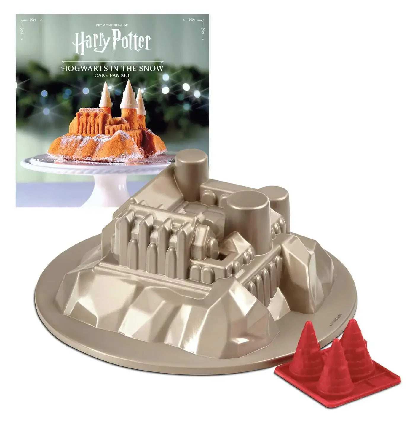 Harry Potter: Hogwarts in the Snow Cake Pan Set - Olleke Wizarding Shop Amsterdam