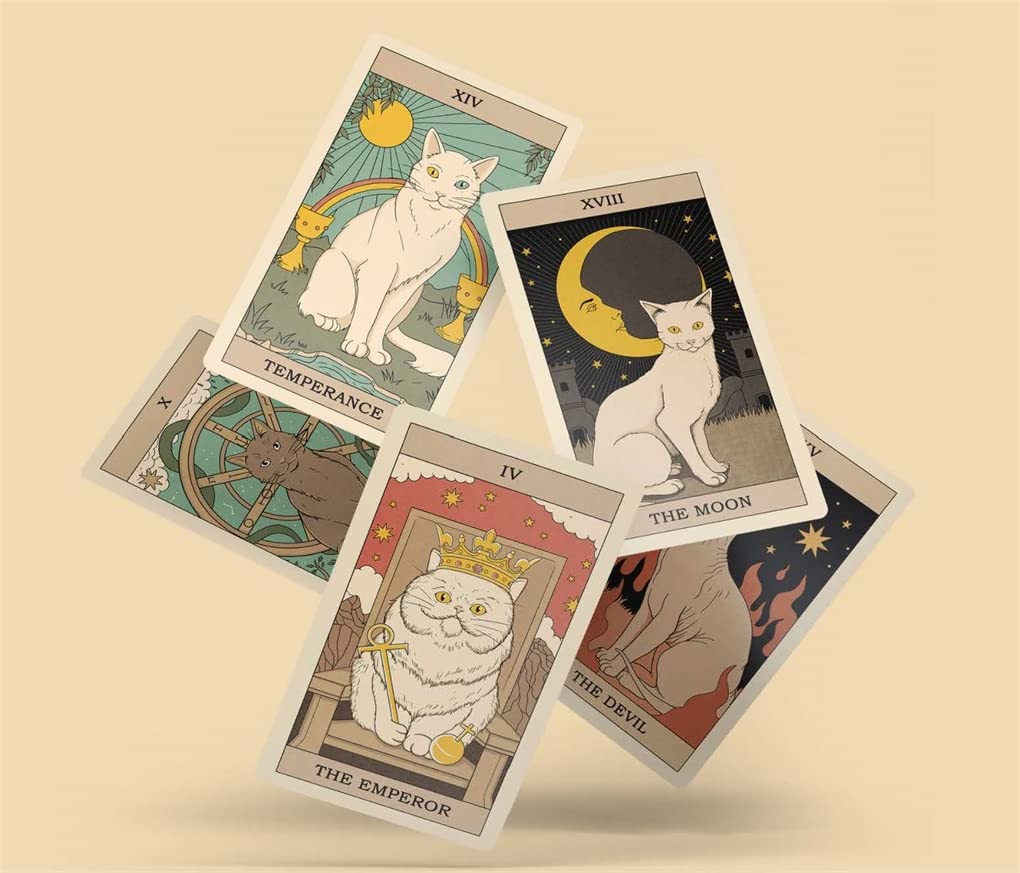Cats Rule the Earth Tarot - Olleke Wizarding Shop Amsterdam