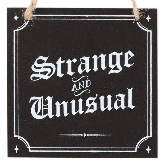 Strange and Unusual Hanging Sign - Olleke Wizarding Shop Amsterdam