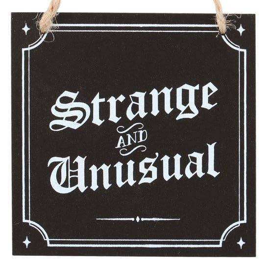 Strange and Unusual Hanging Sign - Olleke Wizarding Shop Amsterdam