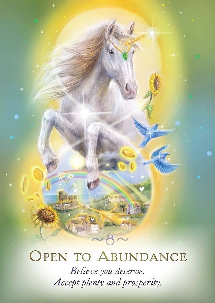 The Magic of Unicorns Oracle Cards - Olleke Wizarding Shop Amsterdam