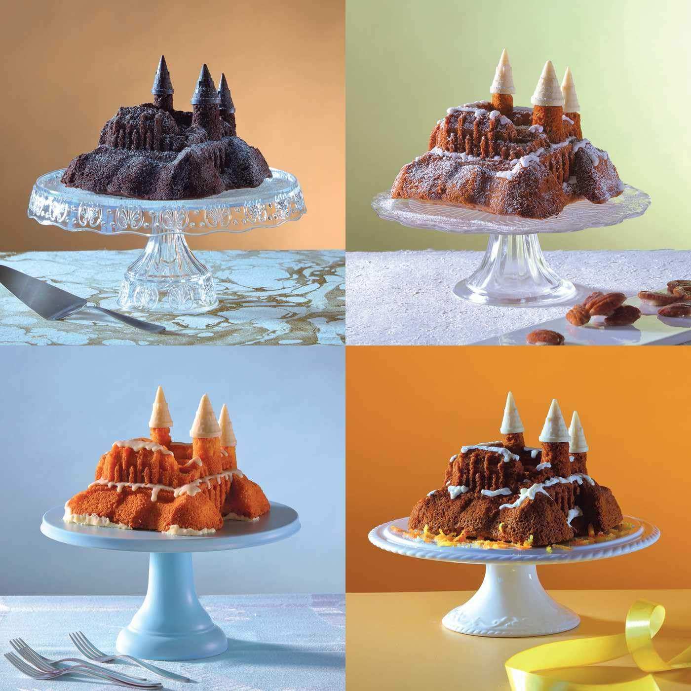 Harry Potter: Hogwarts in the Snow Cake Pan Set - Olleke Wizarding Shop Amsterdam