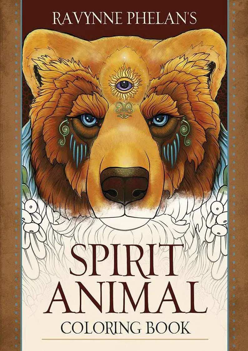 Spirit Animal Coloring Book - Olleke Wizarding Shop Amsterdam