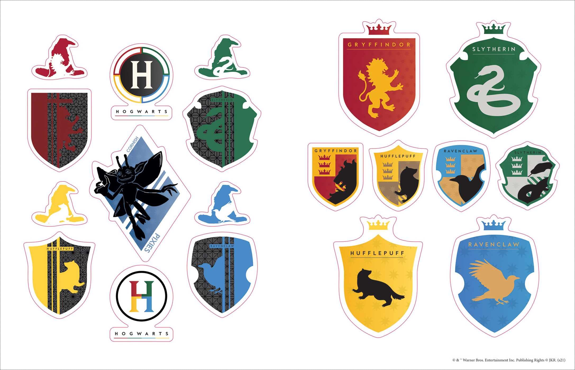 Harry Potter World of Stickers - Olleke Wizarding Shop Amsterdam