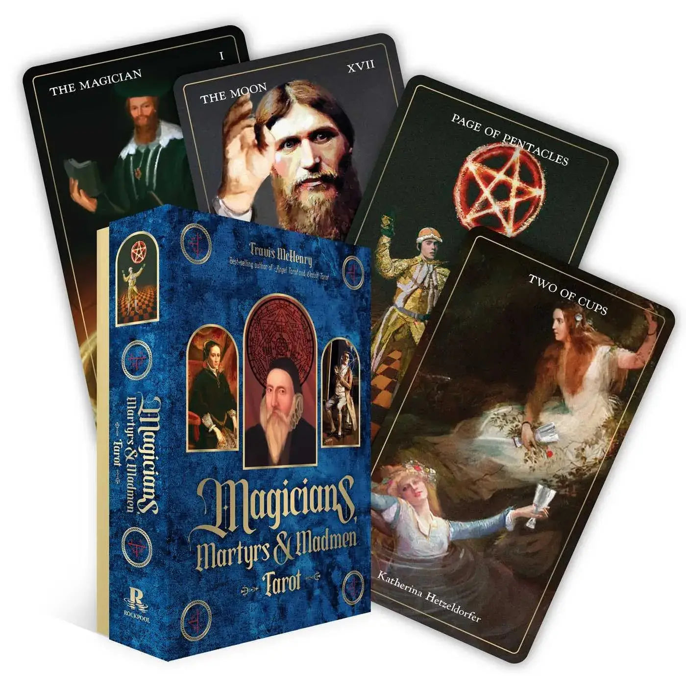 Magicians, Martyrs and Madmen Tarot - Olleke Wizarding Shop Amsterdam